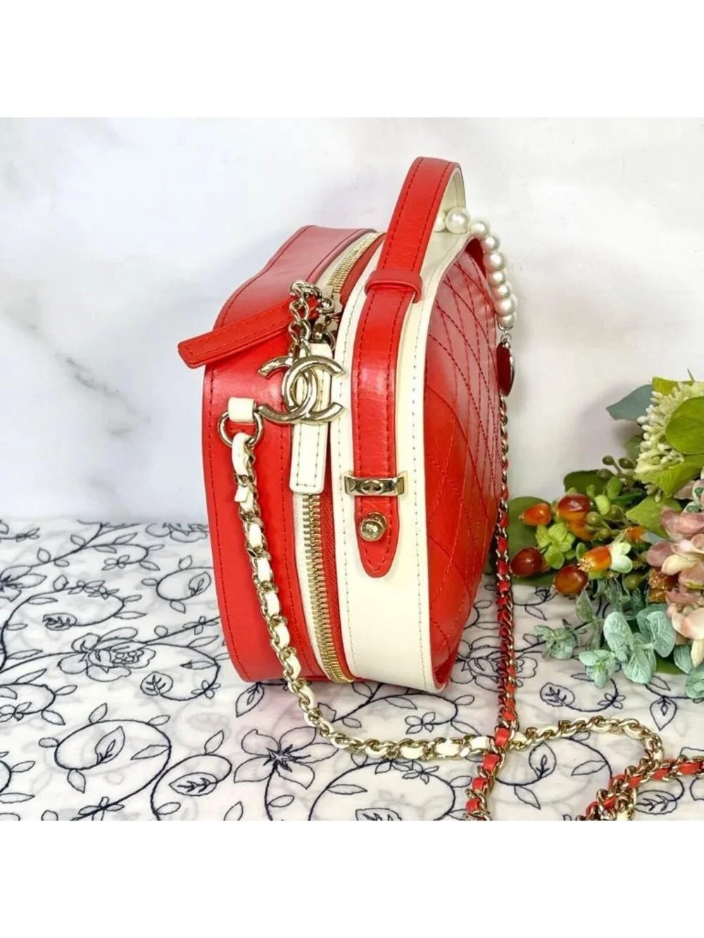 Chanel Camera Bag Quilted Chain